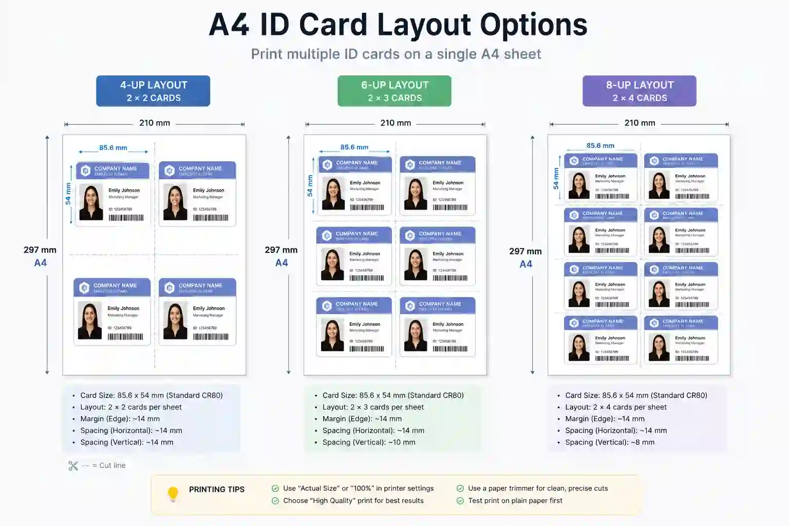 a4 sheet 8 photo
